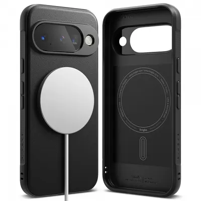 Husa MagSafe pentru Google Pixel 10, Ringke, Onyx, Neagra