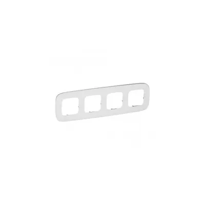 Placa Valena Allure - 4 module - alb glass
