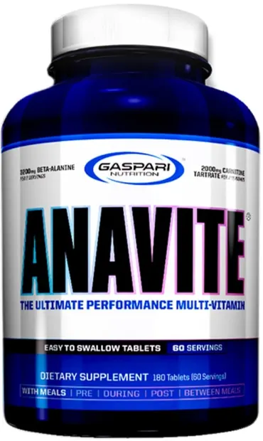 Anavite, 180 tablete, Gaspari Nutrition