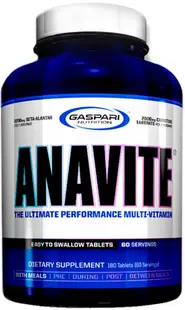 Anavite, 180 tablete, Gaspari Nutrition