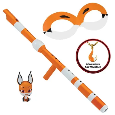 Masca cu accesorii si figurina animalut Miraculous Buburuza