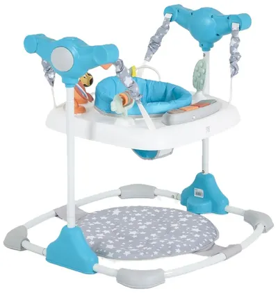 Bungee pentru copii Moni - Hop, albastru