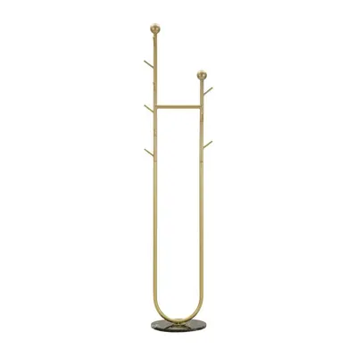 Cuier auriu din metal 40x175 cm Axi – Mauro Ferretti