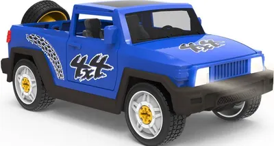 Jucărie de asamblat Battat - Jeep sport