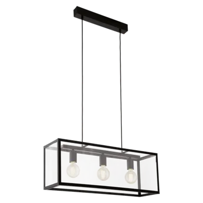 Lampa suspendata CHARTERHOUSE negru 220-240V,50/60Hz IP20