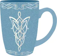 Pahar ABYstyle Movies: The Lord of the Rings - Elven (Blue), 400 ml