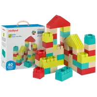Joc de construit Eco Kim Blocks 40 piese