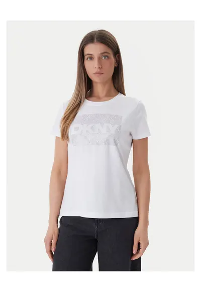 Tricou dama - alb - bumbac/modal