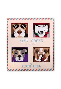 Sosete bumbac Dogs Box - 4 buc