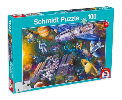 Puzzle Schmidt din 100 de piese - Distracție spațială