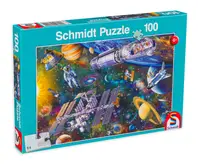 Puzzle Schmidt din 100 de piese - Distracție spațială