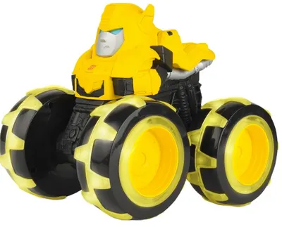 Jucărie electronică Tomy - Monster Treads, Bumblebee, cu anvelope luminoase