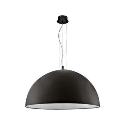 Pendant luminaire Gaetano 3 x 60W black IP20