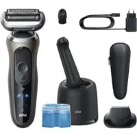Braun Series 7 72-C7200cc Aparat de bărbierit electric cu stație pentru curățare și încărcare