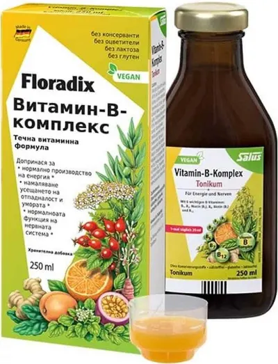 Complex de vitamine B, 250 ml, Floradix