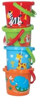 Galetusa din plastic pentru copii Bigjigs - Animale salbatice, sortiment