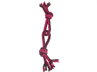 Jucarie pentru caini din sfoara, opt,TWIST M-PETS, 49 cm