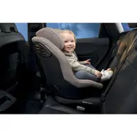 Scaun auto i-Size Maxi-Cosi MobiFix Pro Authentic Truffle, 61-125 cm, baza isofix cu picior de sprijin, tetiera reglabila, huse detasabile