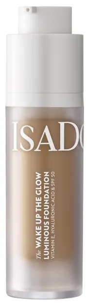 IsaDora Fond de ten hidratant de lungă durată Wake Up The Glow, 5N, SPF50, 30 ml