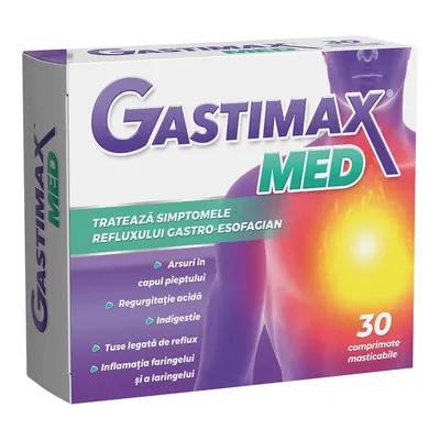 Gastimax Med, Fiterman | 30 cpr masticabile