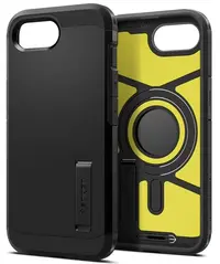 Husă Spigen - Tough Armor, iPhone 16e/17e, MagSafe, negru