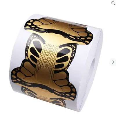 Set 50 buc sabloane constructie manichiura Gold