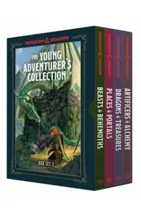 The Young Adventurer's Collection Box Set 2 (Dungeons & Dragons 4-Book Boxed Set): Beasts & Behemoths, Dragons & Treasures, Places & Portals, Artifice