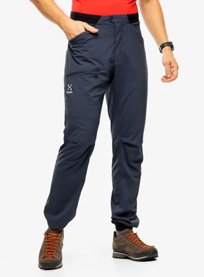 Pantaloni de bărbați Haglöfs L.I.Muse Fuze pentru bărbați, softshell