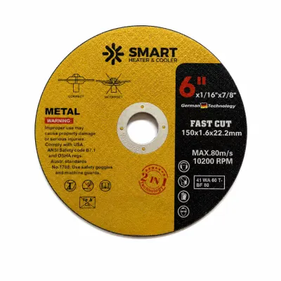 SET 25 BUC - Disc Taiere Inox si Metal T41, 150mm x 1.6mm x 22.23mm – disc plat
