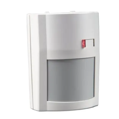 Detector de miscare adresabil dual PIR DSC AMB 300, 15x18 m, 90 grade, lentila interschimbabila