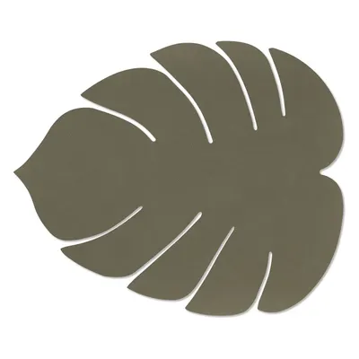 Suport pentru farfurii din piele ecologică 35x42 cm Monstera Leaf Nupo – LIND DNA