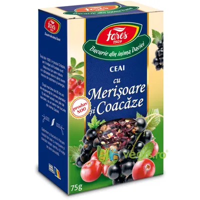 Ceai Cu Merisoare Si Coacaze 75g