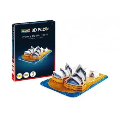 3d puzzle opera din sydney, 30 piese