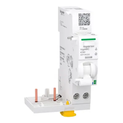 Acti9 Active Vigi ARC, Bloc auxiliar detectie arc electric si protectie diferentiala, cu Powertag, 25A, 30mA tip A-SI, pentru iC60 2P