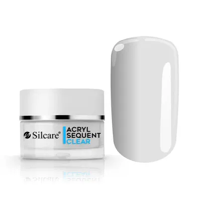 Pudra Acrilica Silcare Transparent - 30g