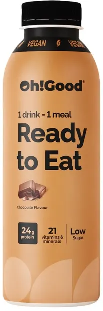 Ready to drink Meal Băutură proteică, ciocolată, 500 ml, Oh!Good