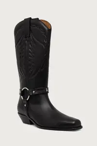 Patrizia Pepe cizme cowboy pentru femei din piele