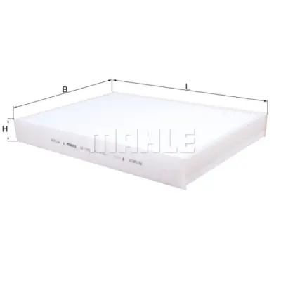 Filtru, aer habitaclu KNECHT LA 1185