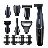 Aparat De Tuns, Ras Si Barbierit Barba, Parul Corporal, Nazal Si Urechi, Trimmer Sprancene, Perciuni, NewEvo SilkTouch Electric, 4 Pieptani,