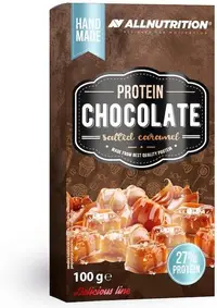 Protein Chocolate, caramel sărat, 100 g, AllNutrition