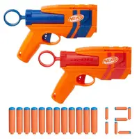 Set blastere Nerf N Series - Duo Pack, 12 săgeți