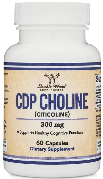 CDP Choline, 300 mg, 60 capsule, Double Wood