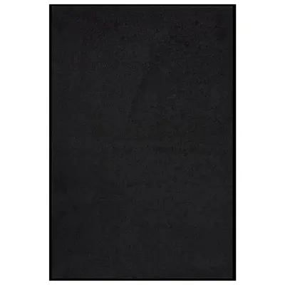 vidaXL Covoraș de ușă, negru, 80x120 cm