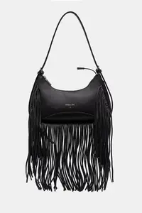 Patrizia Pepe hobo bag pentru femei din piele