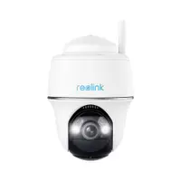 Camera supraveghere rotativa PT wireless WiFi Reolink Argus PT B430, 5 MP, pan si tilt, IR / lumina alba 10 m, microfon, difuzor, slot card, detectie persoane / vehicule / animale, acumulator 21.6 Wh