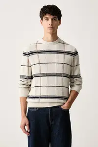 Barbour pulover pentru bărbați cu amestec de lână Fasey