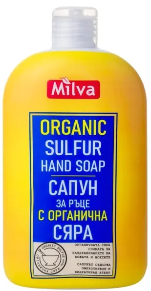 Milva Săpun lichid cu sulf organic, 300 ml