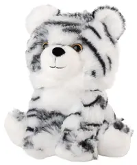 Jucărie de pluș Amek Toys - Tigrul Alb, 22 cm