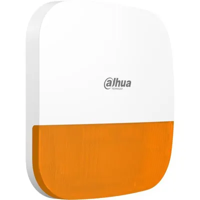 Sirena de exterior Dahua ARA13-W2(868)(Yellow) Galbena pentru sistemele de alarma Dahua, 110dB, IP65