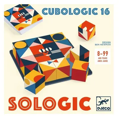 Joc de logică pentru copii Djeco - Cubologic 16